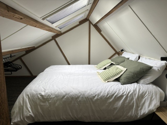 Slaapkamer van de B&B op de Utrechtse Heuvelrug